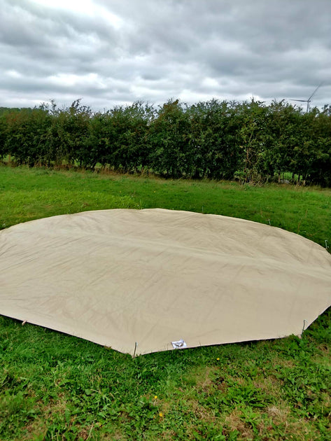 camping tente gironde Groundsheet Protector Footprint (120gsm) – Bell Tent Village Winterpokal? Keine Ausreden! - pigecykler 18 tommer Hoodie Color:Red Hoodie/White WRX retardant canvas material delivers