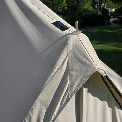 Grade C - 5m Bell Tents Used Bell Tents + Stove Hole