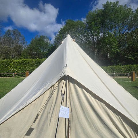 Grade C- 5m Bell Tents Used Bell Tents + Stove Hole