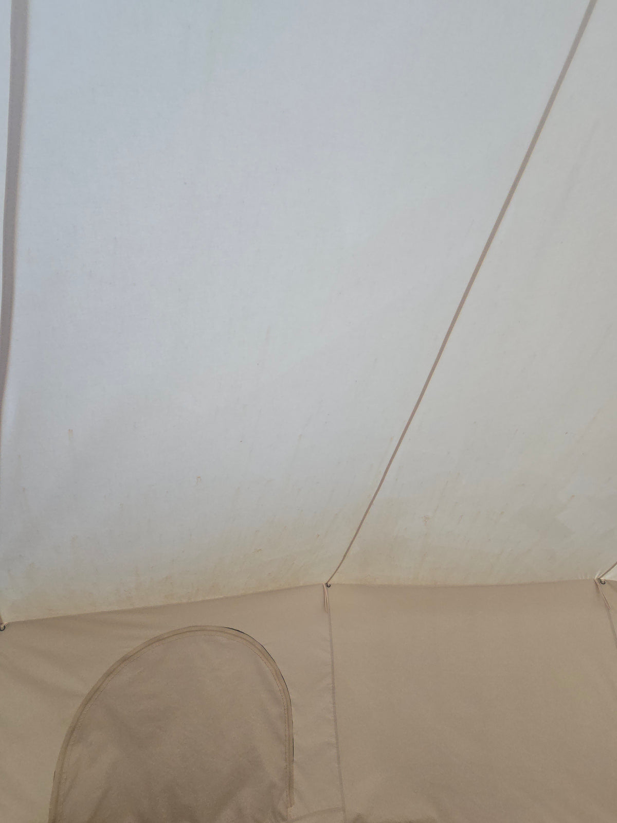 Used 6m XL Bell Tent + Coir Matting – Grade C