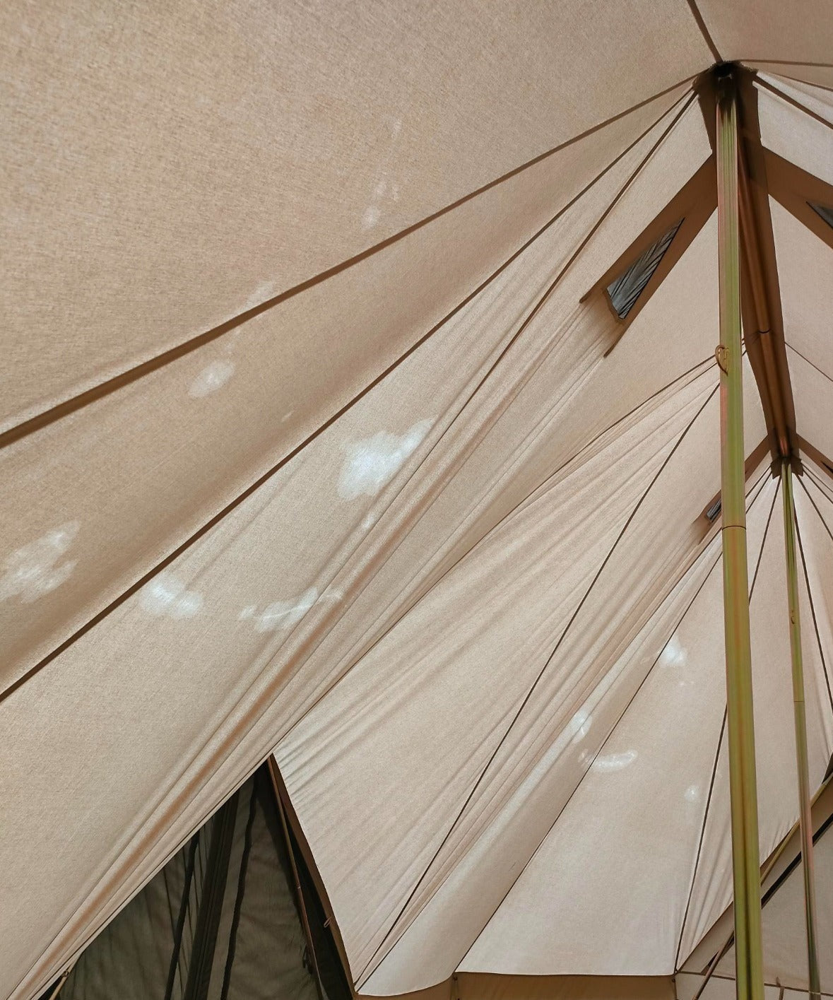 As New BTV 1 Emperor - Cotton Canvas Bell Tent - Grade A (No Issues Just Slight Discolouration)