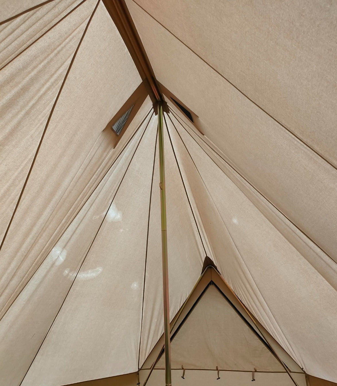 As New BTV 1 Emperor - Cotton Canvas Bell Tent - Grade A (No Issues Just Slight Discolouration)