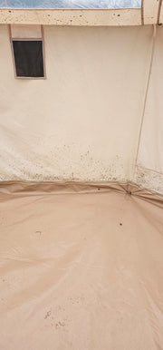 Used BTV 5 Skyview - 5m XL Tent (Bamboo Poles Included) - Grade C (Washed & Reproofed / Mould on Eaves and Roof)