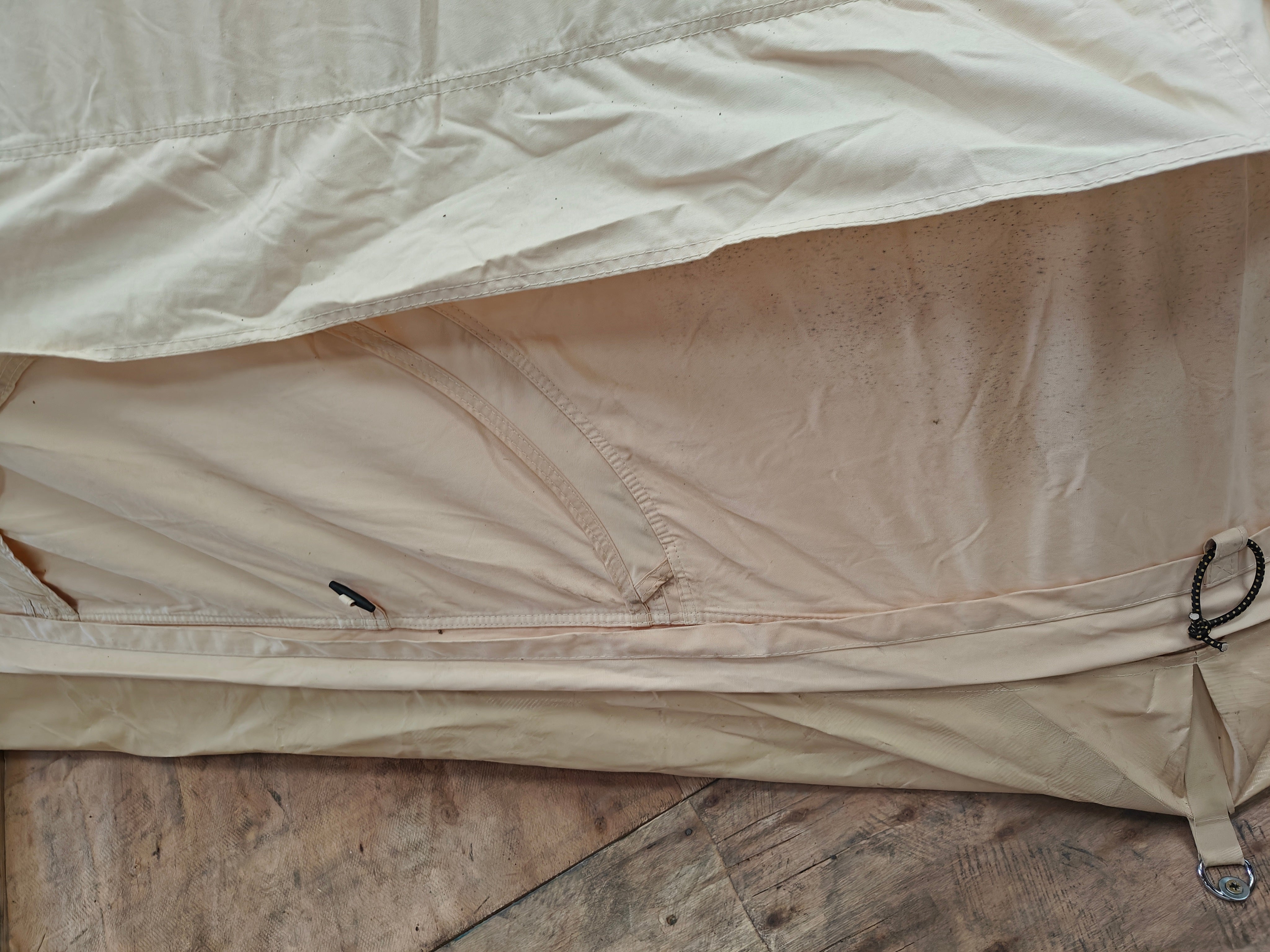 Used BTV 1 5m - Water Resistant Bell Tent with Stove Hole - Grade C (Patch Repair on Groundsheet) - 025