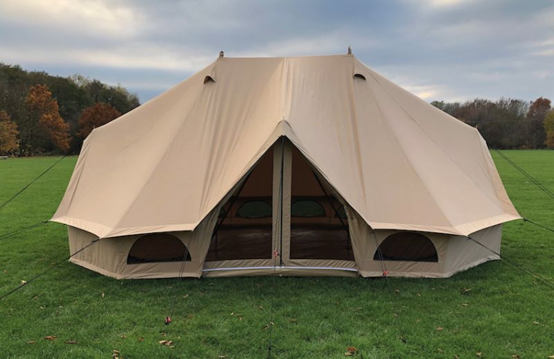 As New BTV 1 Emperor - Cotton Canvas Bell Tent - Grade A (No Issues Just Slight Discolouration)