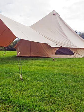 Canvas Canopy Awning Kits (Canopy + Poles)