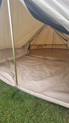 BTV 1 - 4m & 5m Bundle (Water Resistant Bell Tent + Canopy Porch With Sewn In Groundsheet)